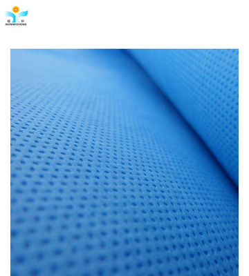 EOS Breathable SMS Non Woven Fabric In 20 - 100gsm For Surgical Gown