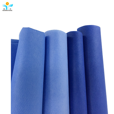 EOS Breathable SMS Non Woven Fabric In 20 - 100gsm For Surgical Gown