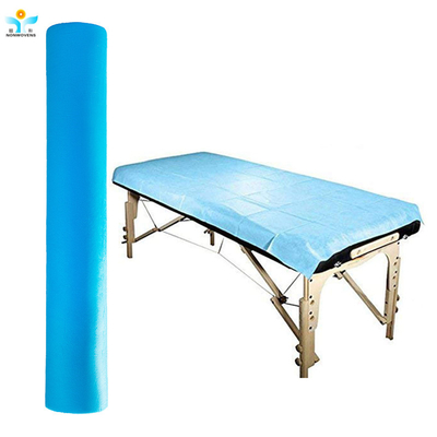 Capa de cama desechable suave y transpirable, no estéril, para salón de belleza